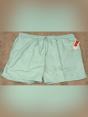 BCG Men’s Light Blue Training Campus Shorts Size XL Measured 38x6 Unlined